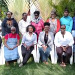 Female journalists who attended the KICTANet training
