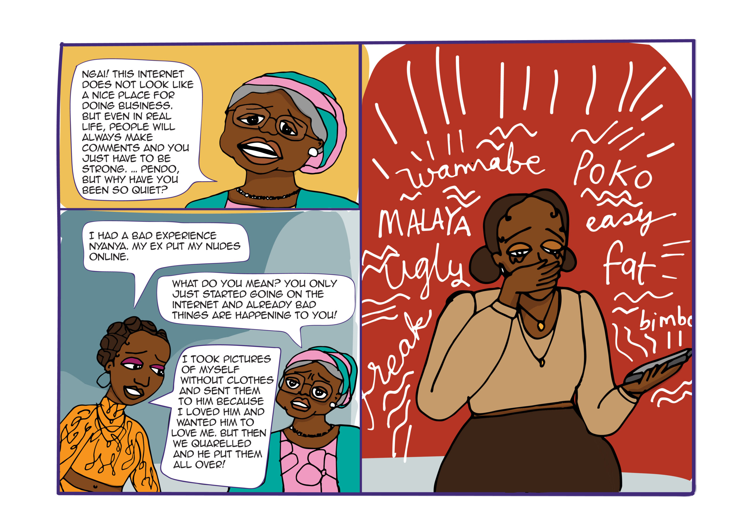 A KICTANet Comic Disabling Stereotypes on the Internet