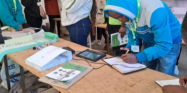 2022 Kenyan election ongoing