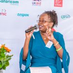 Grace Githaiga, convenor of KICTANet during the Kenya Internet Governance Forum 2022 in Nairobi