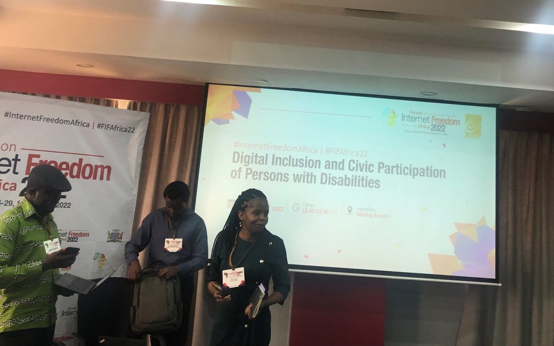 Digital Inclusion and Civic Participation of Persons with Disabilities in Africa
