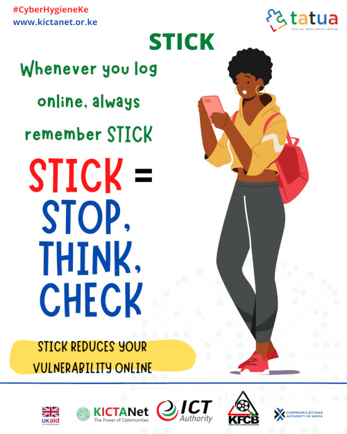 STICK. Stop. Think. Check