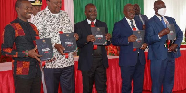 Former President of the Republic of Kenya Uhuru Muigai Kenyatta inaugurates the Kenya National Digital Master Plan( 2022_32) that will guide the structured delivery of ICT in Kenya for the next ten years.
