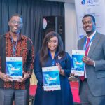 Mr Mahat Somane, Advocate of the High Court of Kenya, Mr John Walubengo, ICT Expert and Trustee at KICTANet and Ms Julie Matheka, Progrmame Manager ICJ Kenya during their session "The Place of Technology in elections"