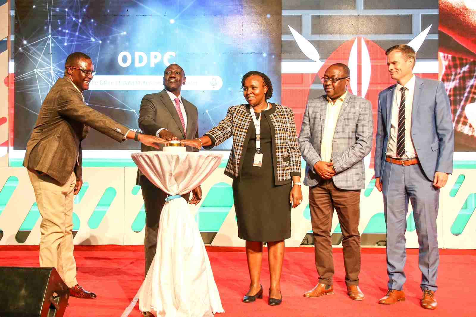 Launch of the Data Protection Registration system during the observation of the International Data Privacy Day at the Kenyatta International Convention Centre.