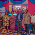 L-R Mwendwa Kivuva, Secretariat Tatua Digital, Ms Grace Githaiga CEO KICTANet, Dr. Rose Reuben · Executive Director at Tanzania Media Women's Association - TAMWA, Ms Linda Ochiel, Ford Foundation, Mr Robert Kirenga (Executive Director, Uganda Human Rights Defenders Coalition), Protection Hub, Mr Brian Byaruhanga, Digital Resilience (CIPESA) and Muthuri Kathure - Senior Programme Officer - ARTICLE 19 during the launch of the Tatua Digital Resilience Center in Nairobi.