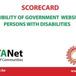 Scorecard Accessibility of Governments to Persons with Disabilities KICTANet Logo: Power of Communities APC logo