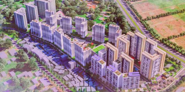 Sample model of the KES 13 billion Starehe Point Affordable Housing in Ziwani Nairobi