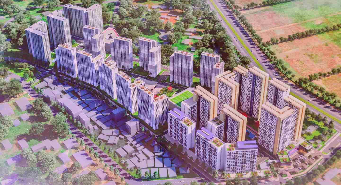 Sample model of the KES 13 billion Starehe Point Affordable Housing in Ziwani Nairobi