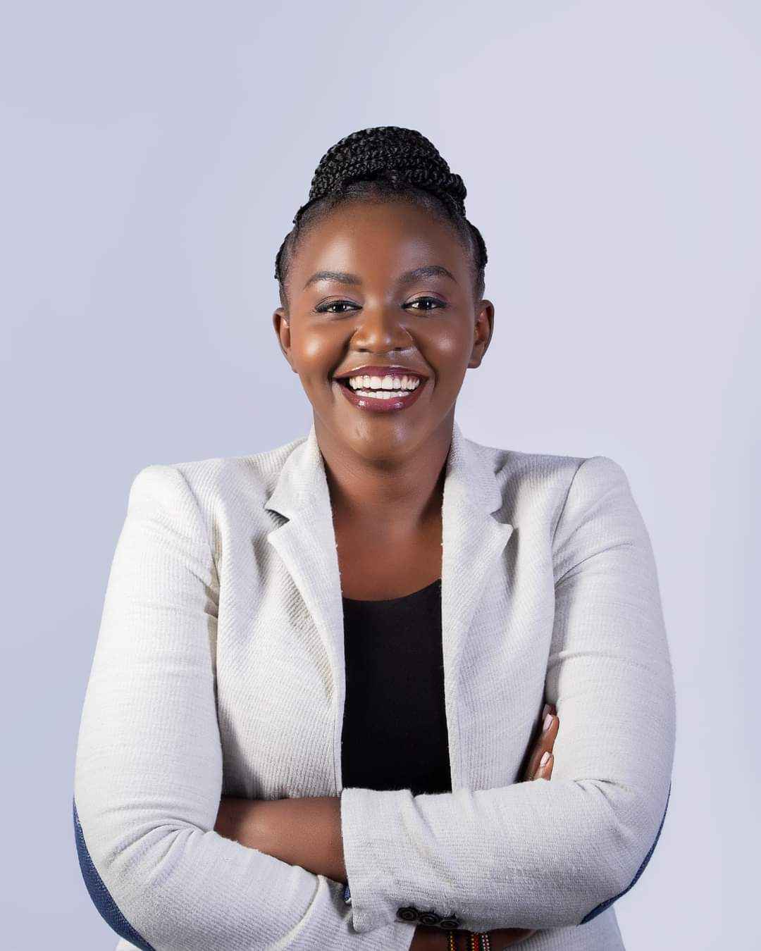Portrait image of Ms Wanjiku_Thiga a female candidate in Kenya's 2022 General Elections,