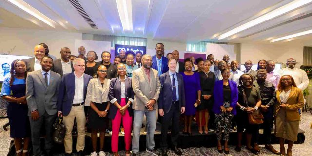 Participants share a group photo session during Local Tech Leaders Meeting with Meta’s Global Affairs President. KICTANet Thought Leadership Series.