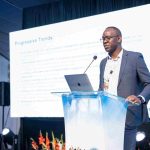 Victor Kapiyo, ICT Lawyer, making a presentation on behalf of KICTANET on Progressive and problematic trends on data protection with recommendations around cross-border data protection