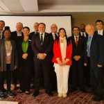 Participants at the Einstein Roundtable High-end Thinker Roundtable in Geneva,