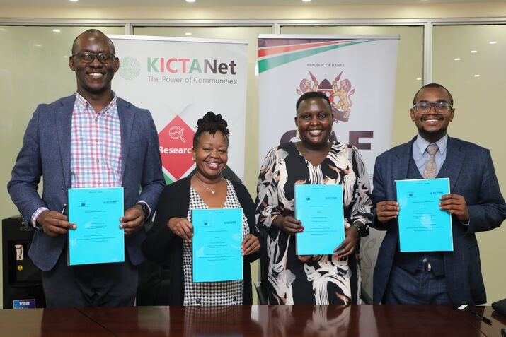 Advancing Digital Governance: CAF and KICTANet Sign MoU