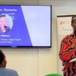 Valarie Waswa of KICTANet discusses the challenges facing women in Kenya's gig economy and advocates for localized solutions and policies that promote fair, inclusive, and equitable digital labor markets