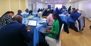 A photo of participants during the gig economy roundtable